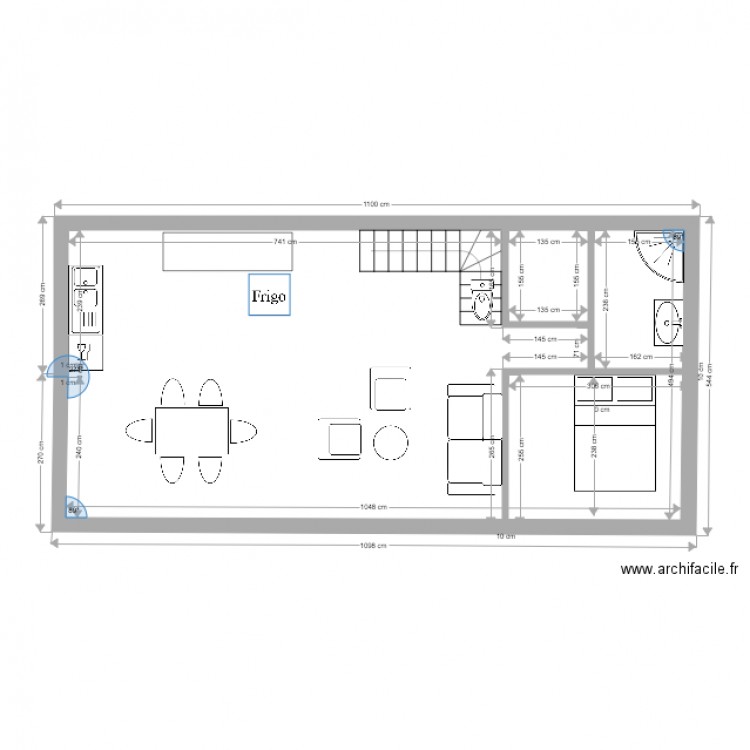 Penerf RDC 1. Plan de 0 pièce et 0 m2