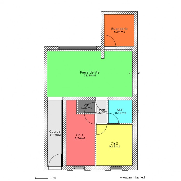 Plan. Plan de 0 pièce et 0 m2