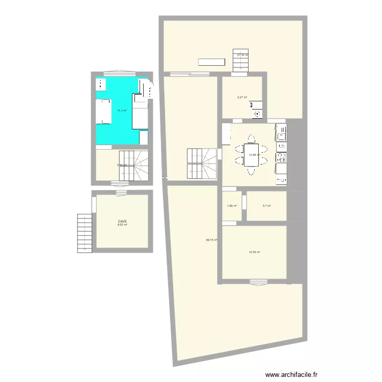 R&eacute;gine V4. Plan de 