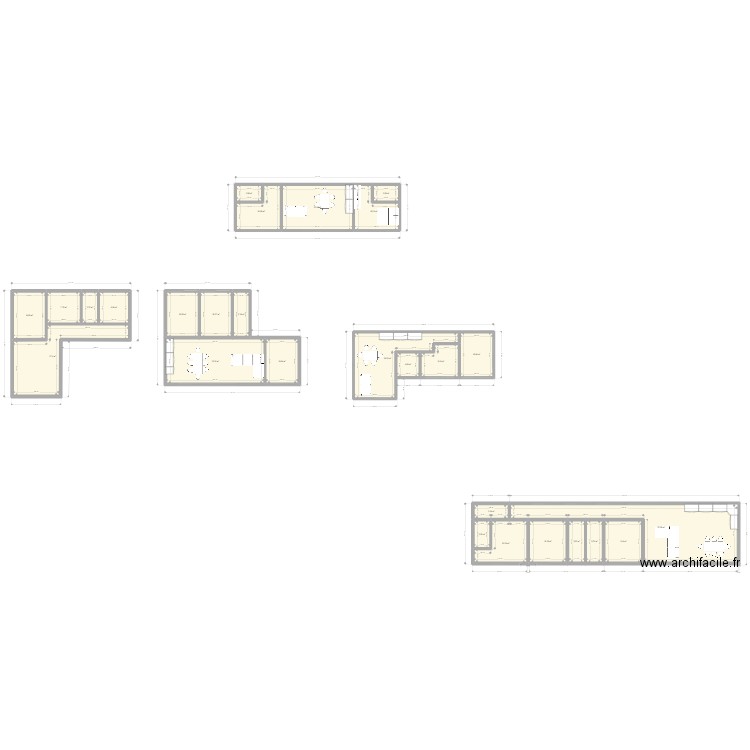 maison vacances. Plan de 27 pièces et 331 m2