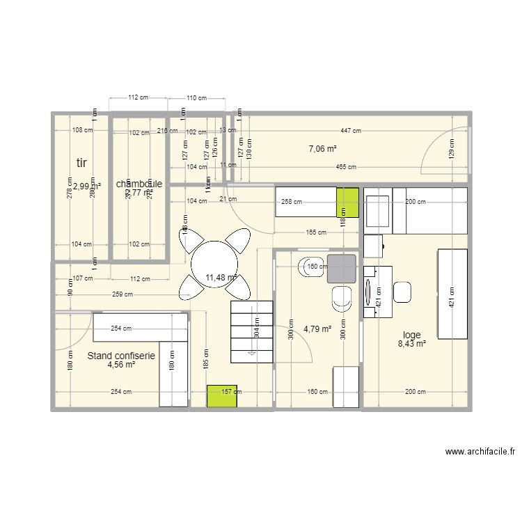 fete fo 2 . Plan de 0 pièce et 0 m2