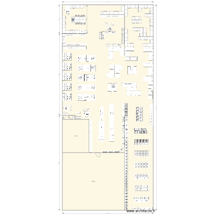 last magasin. Plan de 0 pièce et 0 m2