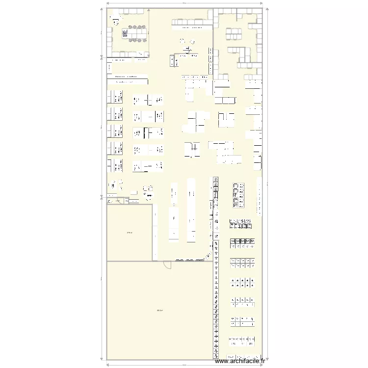 last magasin. Plan de 