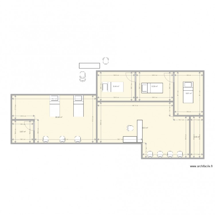 clinica5. Plan de 0 pièce et 0 m2