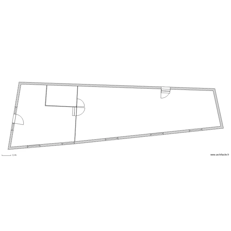 CONTINUUM Auto Ecole (Avant travaux). Plan de 