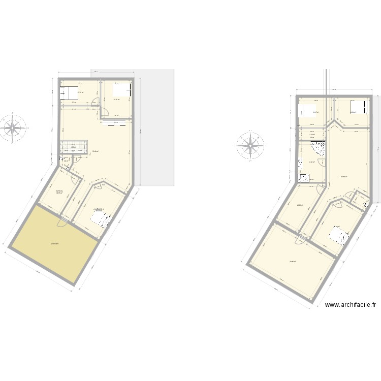 PROJET 1 . Plan de 0 pièce et 0 m2