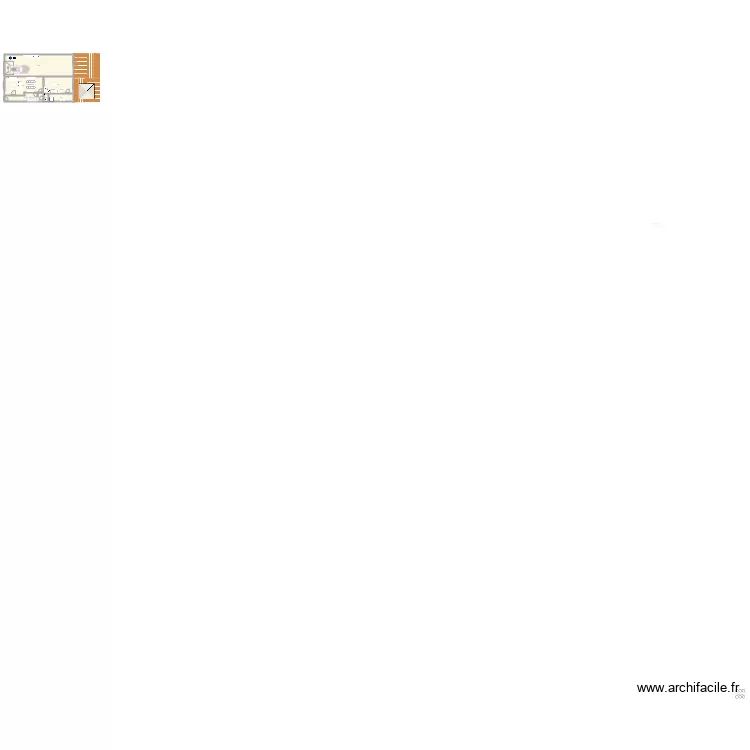 &eacute;bauche. Plan de 