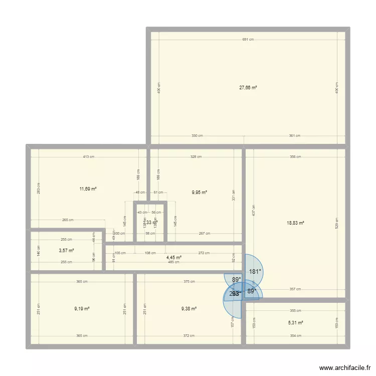 PLAN Pytoune ALOES. Plan de 