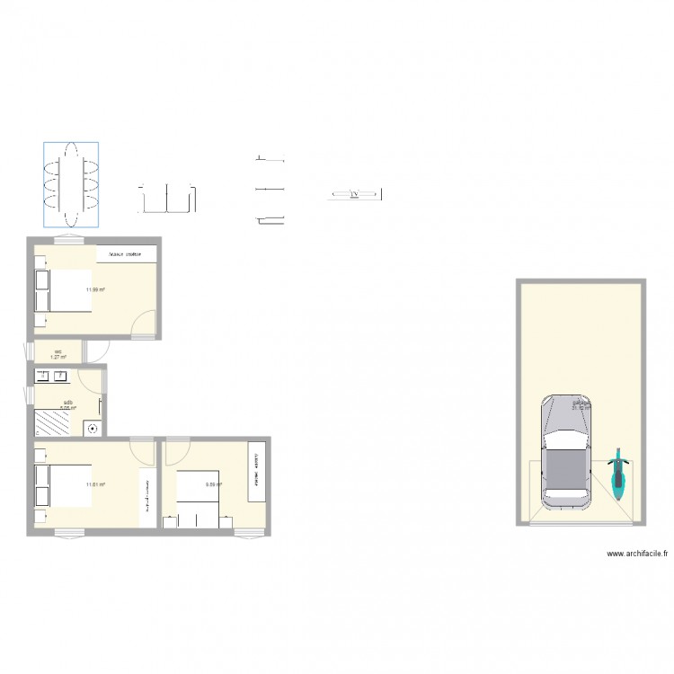 maison1. Plan de 0 pièce et 0 m2