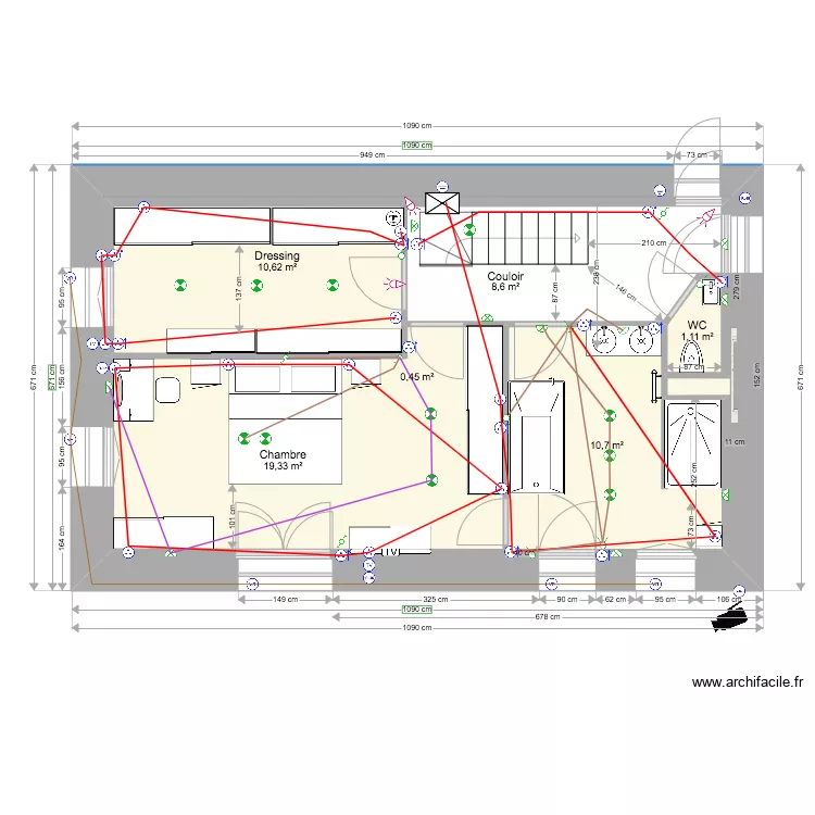 ANAIS BAT1 RDC ELEC 14 01 2023 v4. Plan de 