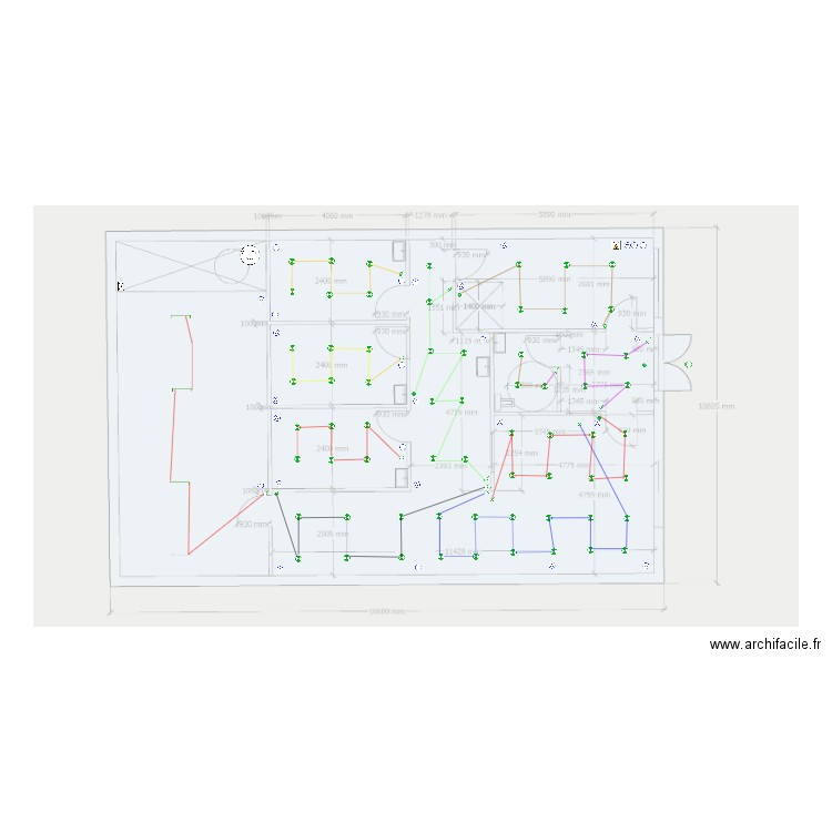 gala. Plan de 0 pièce et 0 m2