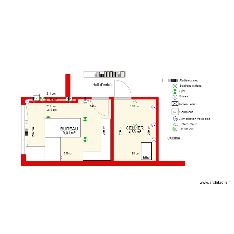 garage pas. Plan de 0 pièce et 0 m2