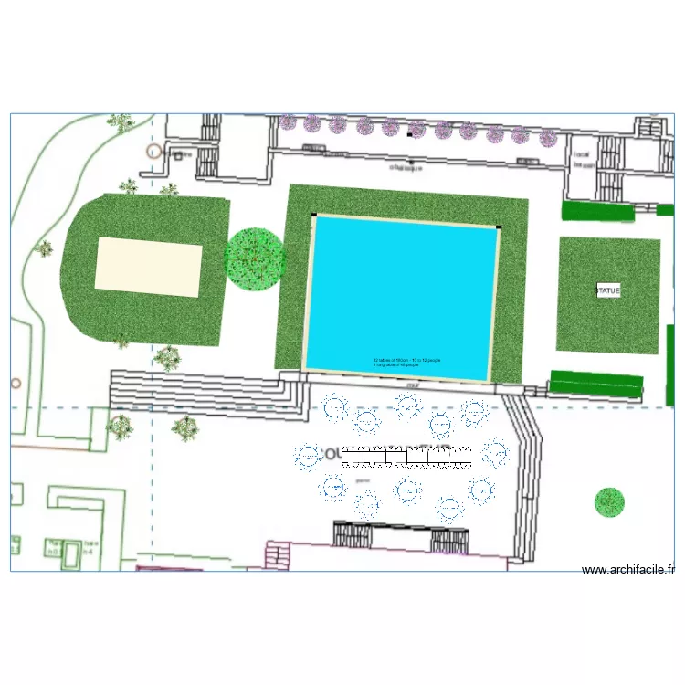Madeleine and Francis v3. Plan de 
