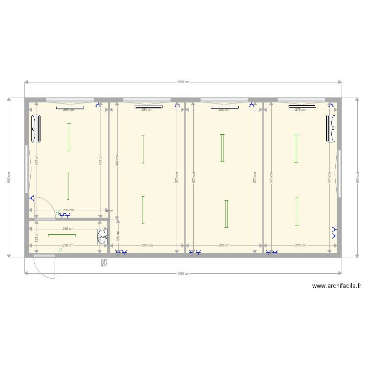 Aquafin 1. Plan de 0 pièce et 0 m2