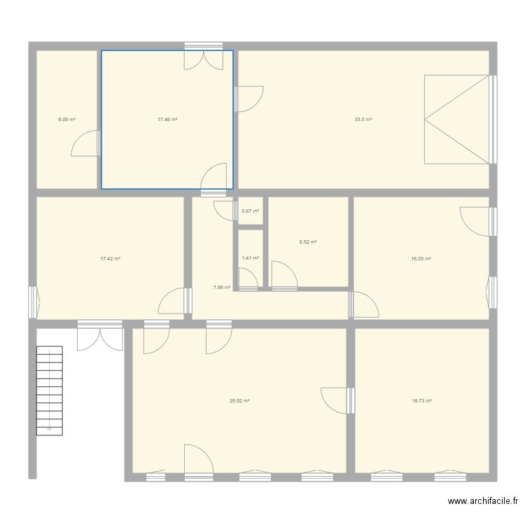 Ferme actuelle. Plan de 0 pièce et 0 m2