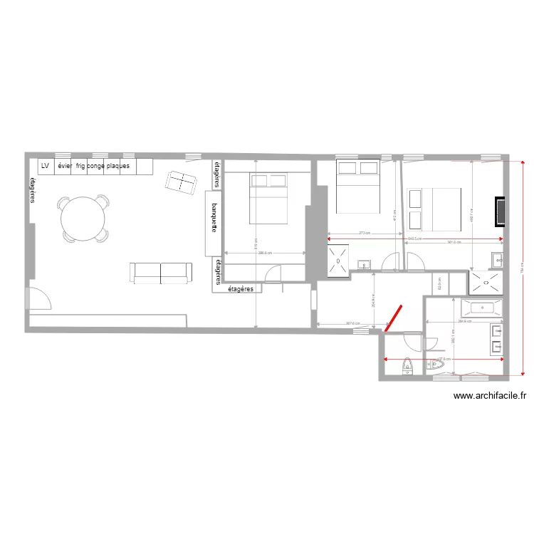 goet 15 juillet. Plan de 