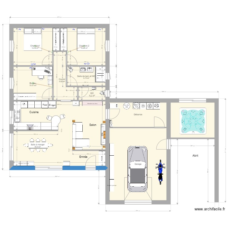 Projet 7. Plan de 0 pièce et 0 m2