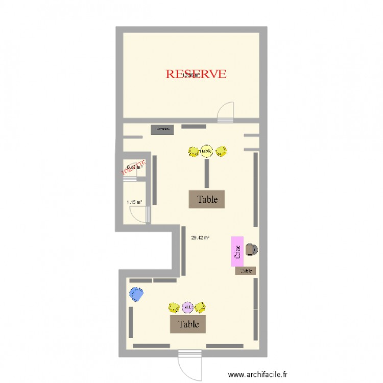 shark and co. Plan de 0 pièce et 0 m2