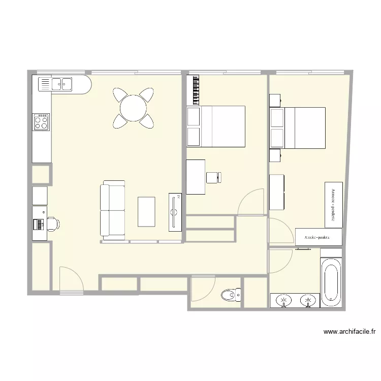 JUSTICE 10 pouzet. Plan de 