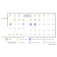 Disposition tables Chateau de Beauregard 5