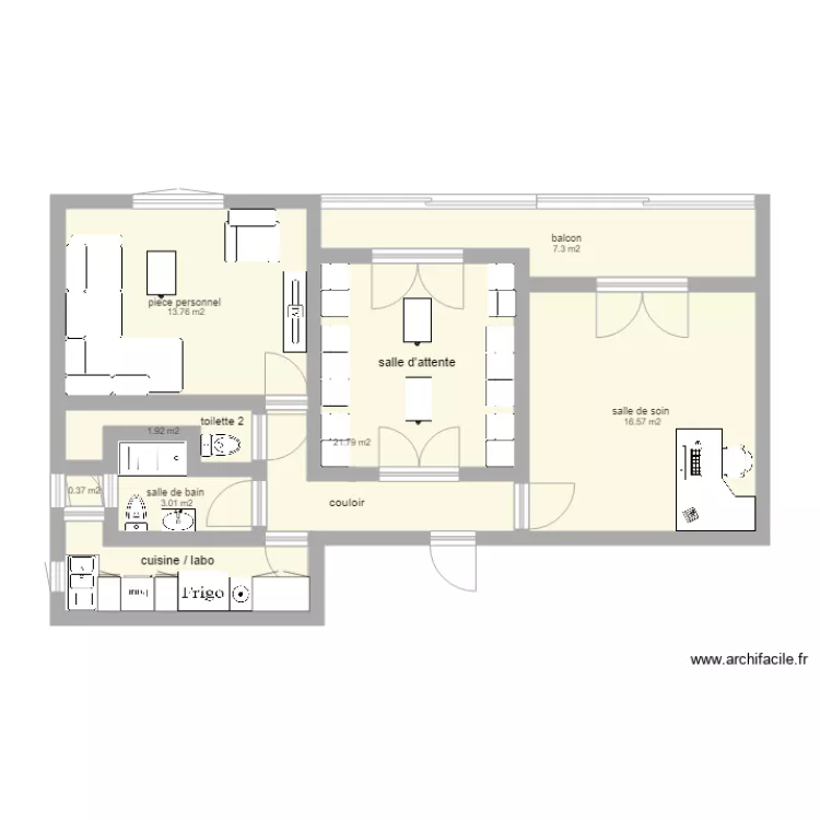 cabinet dentaire 1. Plan de cabinet dentaire 1. Plan de