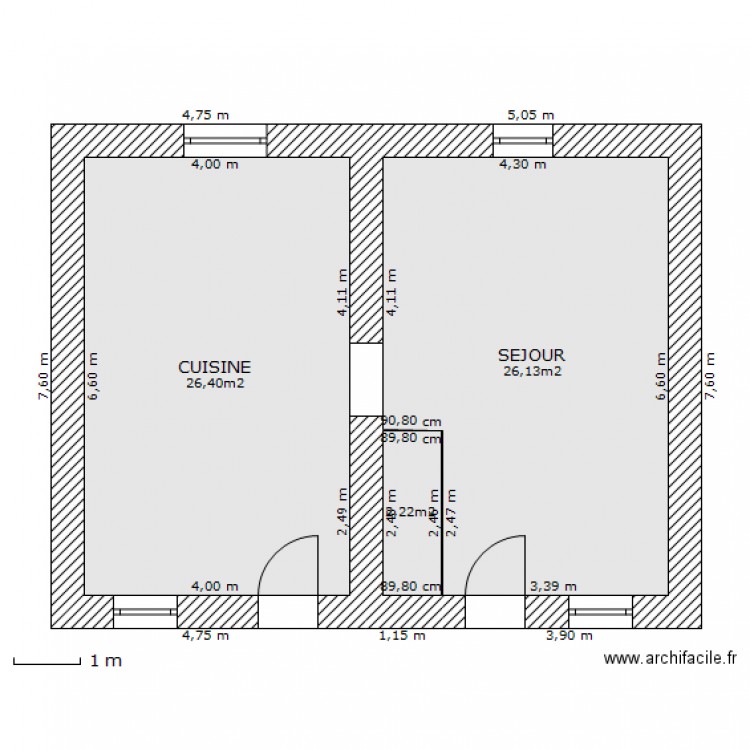 gomez. Plan de 0 pièce et 0 m2