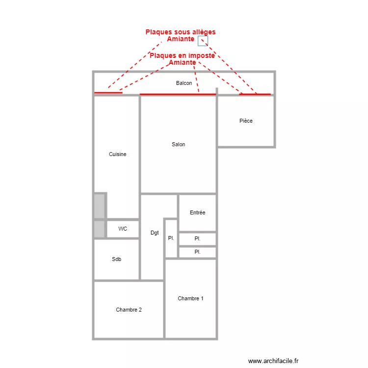 pave grignon. Plan de 