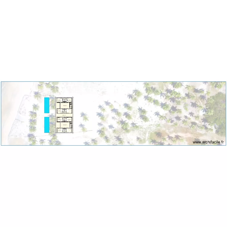 Plan Maison VL Ilha do Guajiru. Plan de 