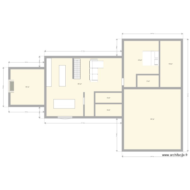 rankin 129. Plan de 0 pièce et 0 m2