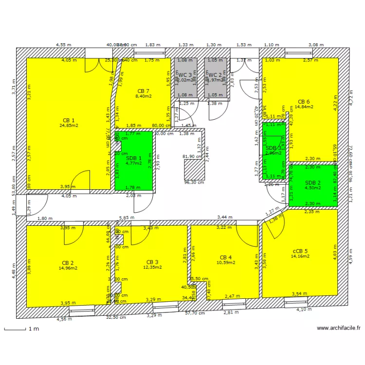 PALAJA VERS 9. Plan de 