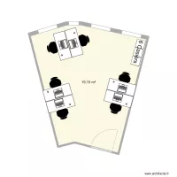 Bureau 514 avec bureaux en 120 V2