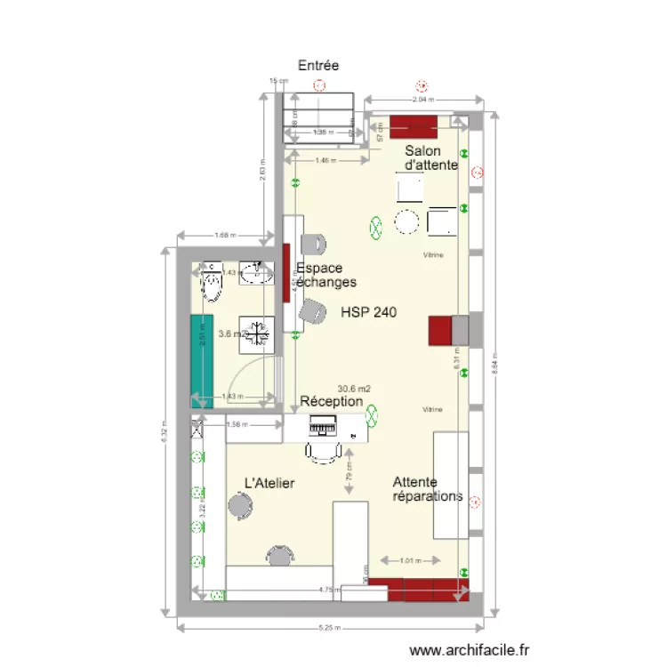 RDP Informatique APRES. Plan de 