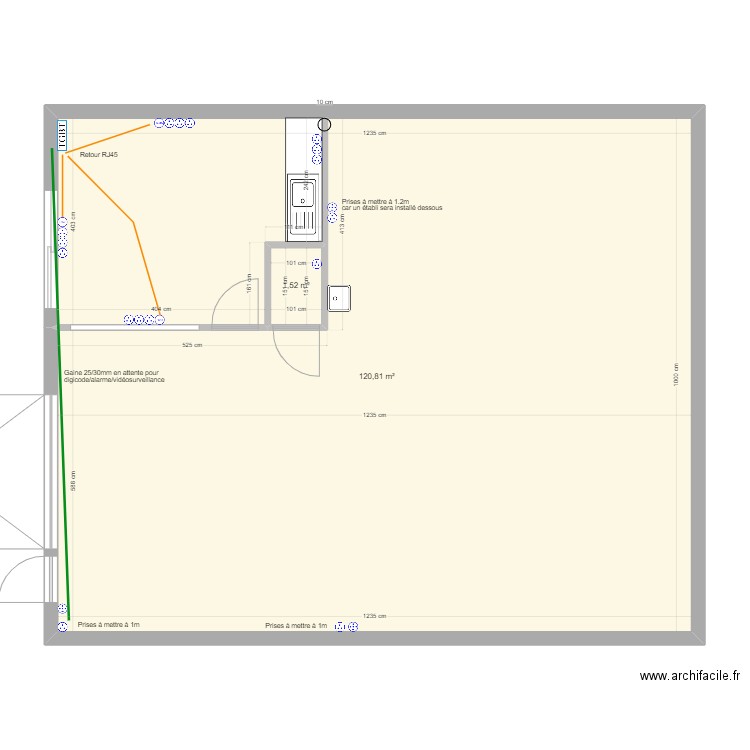 MAARRIBA LOT 1 16042023. Plan de 2 pièces et 122 m2