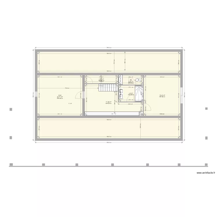 Combles aménagées. Plan de Combles aménagées. Plan de