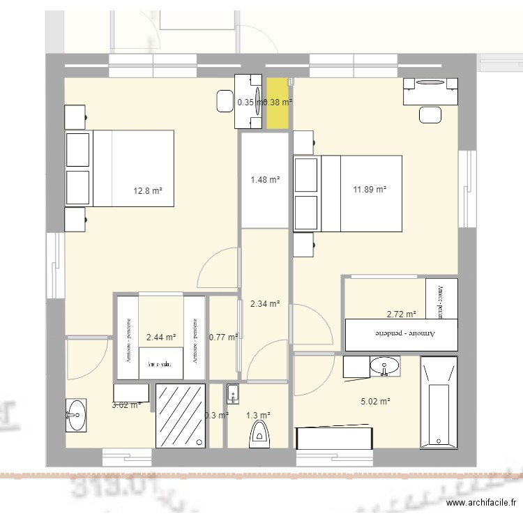 plans enreg 27072019. Plan de 0 pièce et 0 m2