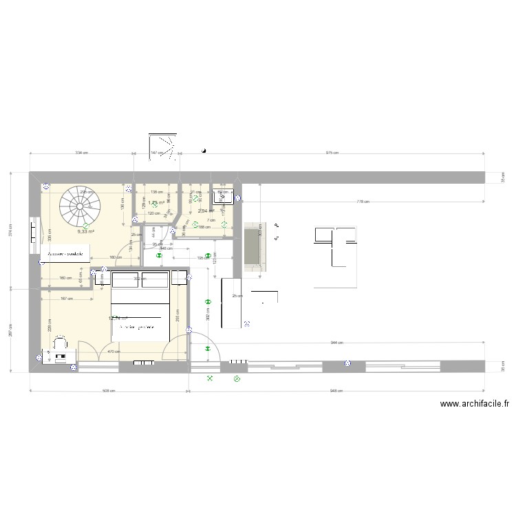 Plan Cleon. Plan de 0 pièce et 0 m2