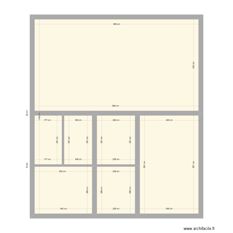 Location Albert 1er. Plan de 5 pièces et 105 m2