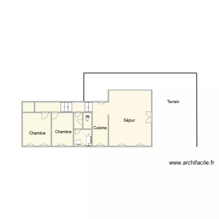 plan 4264 Grenier . Plan de 