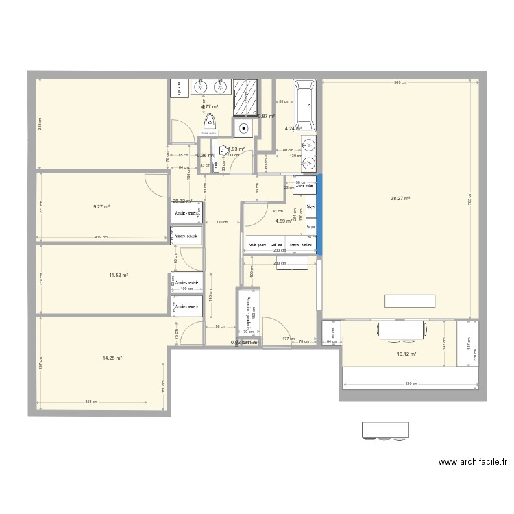 PLAN AVR V21 OPTION2. Plan de 0 pièce et 0 m2