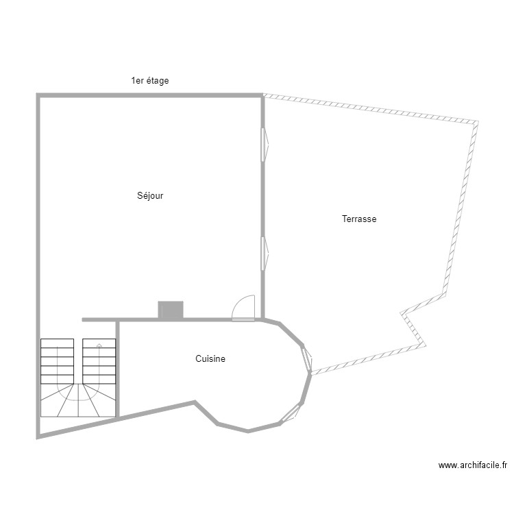 villa d auteuil 1er. Plan de 0 pièce et 0 m2