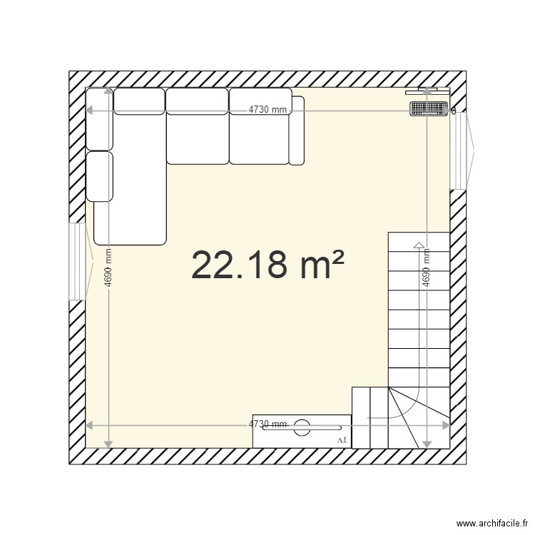 PROJET SURELEVATION. Plan de 0 pièce et 0 m2