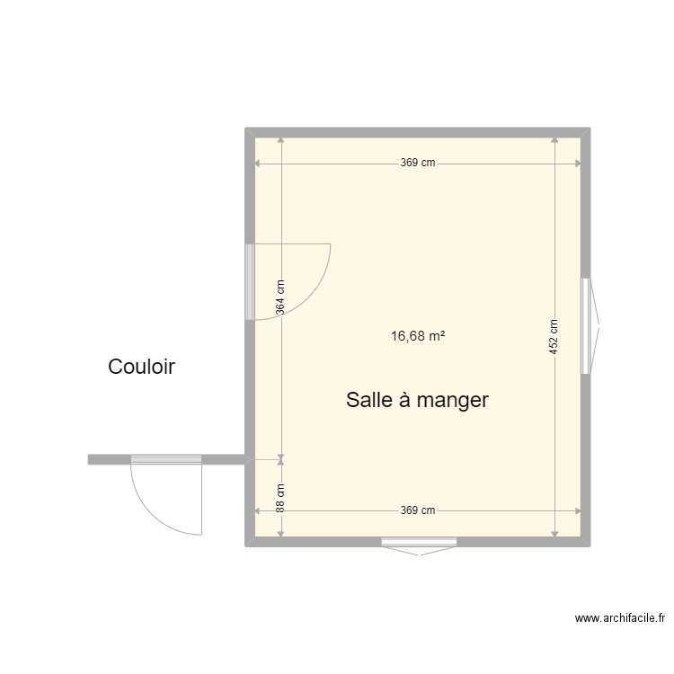 Tignet Salle à manger. Plan de 0 pièce et 0 m2