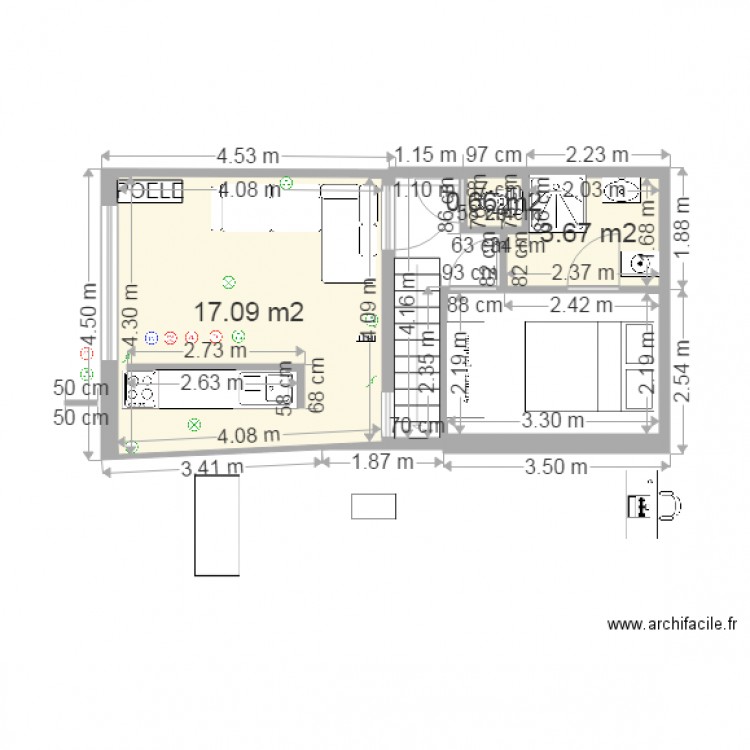 PROJET BENJAMIN. Plan de 0 pièce et 0 m2