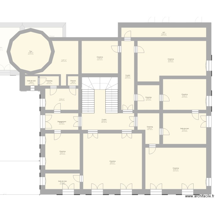 POMMEVIC. Plan de 0 pièce et 0 m2