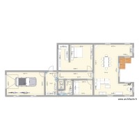 plan chalet de plein pied