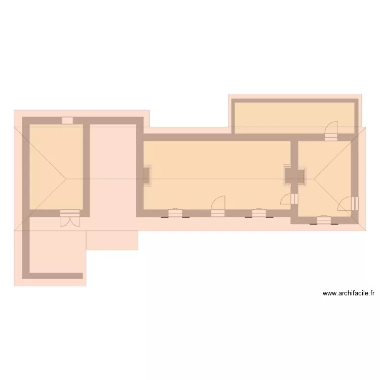 Grande Bruy&egrave;re. Plan de 