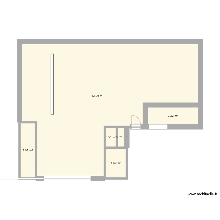 magasin 2. Plan de 0 pièce et 0 m2