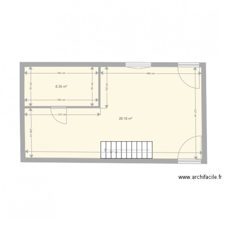 RdC Annexe Fouesnant 1. Plan de 0 pièce et 0 m2