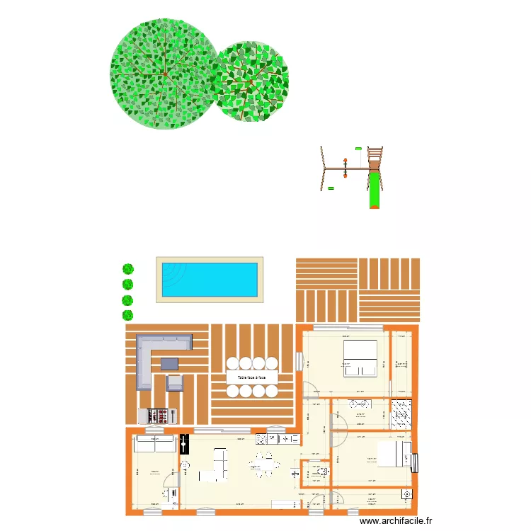 maison en bois 3. Plan de 