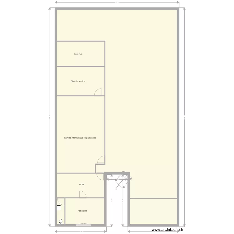 Industrial. Plan de 